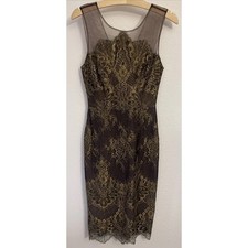 BCBGMAXAZRIA Gold Metallic