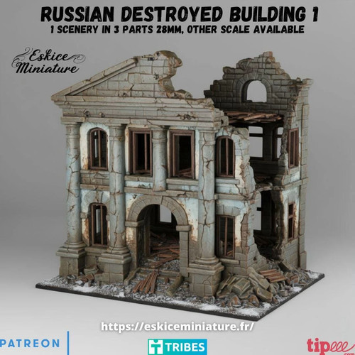 Wargaming terrain destroyed - wargaming,