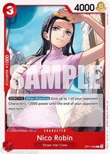 OP11-009 Nico Robin : Common English One Piece TCG Card : OP11: A Fist Of Divine