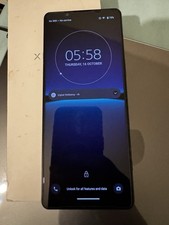 Sony Xperia 1 IV Smartphone 256GB, 12GB RAM, 6.5" 4K Display, Black, Unlocked