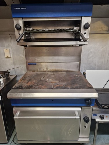Blue seal solid top oven - solid,