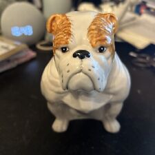 Royal Doulton Sitting Bulldog Figurine Handmade Ceramic England 5" Tall