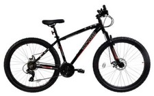Basis El Toro Mountain Bike 27.5" Wheel Adult Bicycle MTB 18 Speed Shimano Black