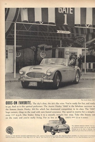 1959 austin print healey - 1959,