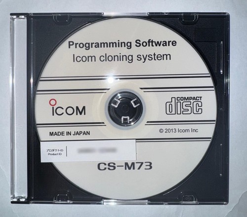 Icom m73 programming - icom,