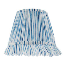 Vintage Blue and White Faux