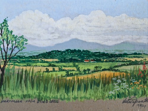 Original gouache painting - original,