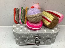 Hand Knitted Role Play Food -