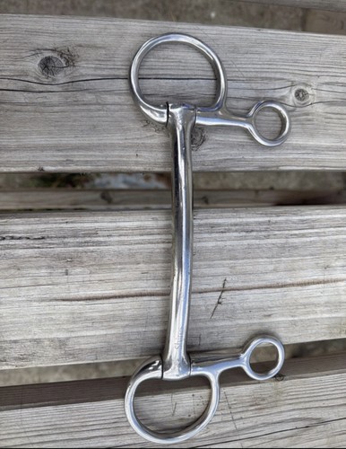 Hanging cheek snaffle - snaffle, 5.5”