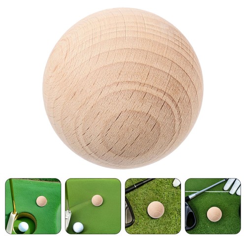 Durable wooden croquet balls - wooden,