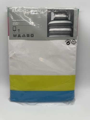 Ikea randig twin set quilt - ikea,