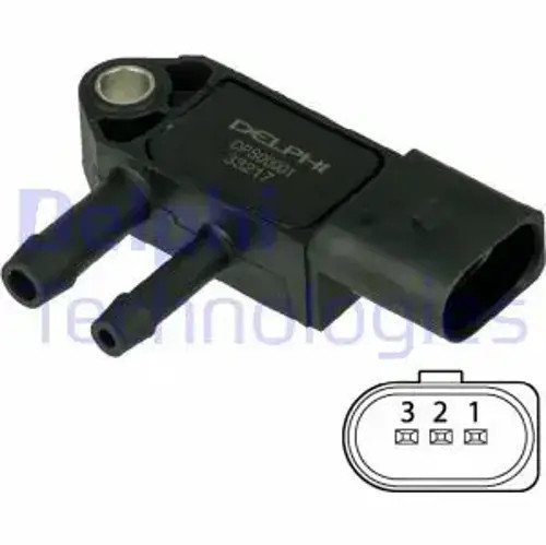 Exhaust gas pressure sensor
