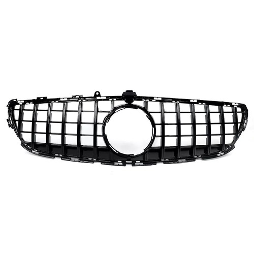 Front grille grill gloss - front, black