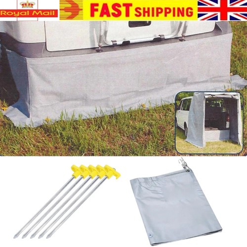Rear door tailgate - rear, skirting