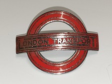 Vintage London Transport Driver/Conductor of London Trolley Buses Cap Badge #219
