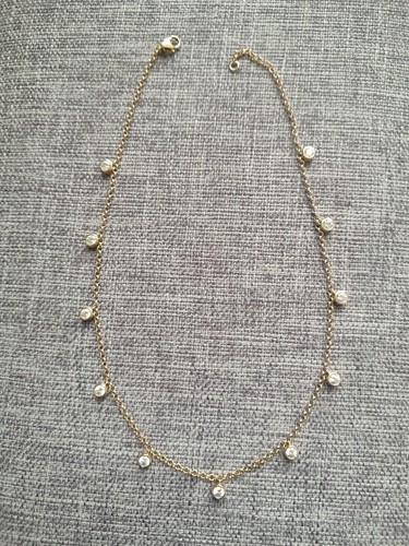 Tjc zircon yellow gold plated - zircon,