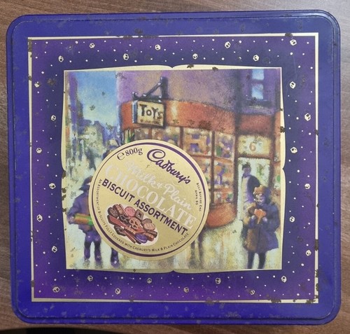 Cadburys biscuit tin christmas - cadburys,