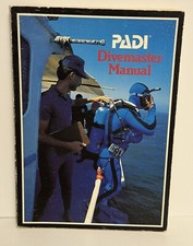 PADI Divemaster Manual Paperback Scuba Diving Book 1985