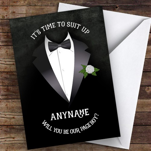 Tuxedo will you page - you, my
