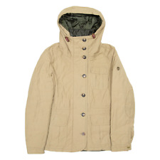 TIMBERLAND Mens Jacket Beige Hooded L