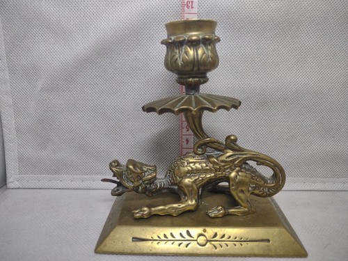 Solid brass vintage griffin - brass,