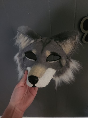 Wolf mask - wolf,