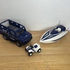 Playmobil police van speed - police, van,