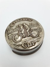 Unusual Antique “Cyclists Cup” Collapsible Travel Cup, circa 1900, Vintage Cycle