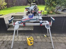 Bosch Professional GCM350-254 110v 254mm Sliding Chopsaw + GTA 2600 stand