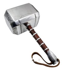 Medieval Ragnarok Thor Hammer Mighty Mjolnir Armor Hammer Metal LARP Cosplay