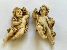 2 Vintage Plaster Cherubs, Good Condition, Approx 30 plus years old