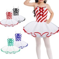 UK Kids Girls Candy Cane