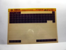 Yamaha XT250 `81 4Y1 Parts