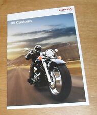 Honda Custom Motorbike Brochure 2009 - VT750C Shadow Spirit DN-01 