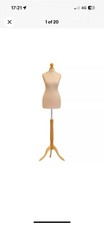 Size 14/16 Female Tailors Dummy Cream Retail Torso Display Dressmakers Dummy  ?