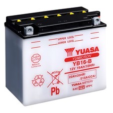 MOTORCYCLE BATTERY YB16-B 20Ah