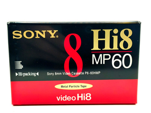 Sony 60hmp hi8 mp60 8mm - p6-60hmp,