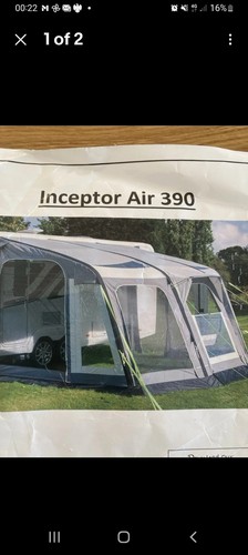 Sunncamp inceptor air - air, extreme
