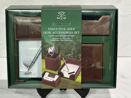 Brookstone executive golf desk - brookstone,