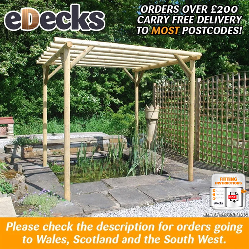 Display rustic rose - rose, pergola
