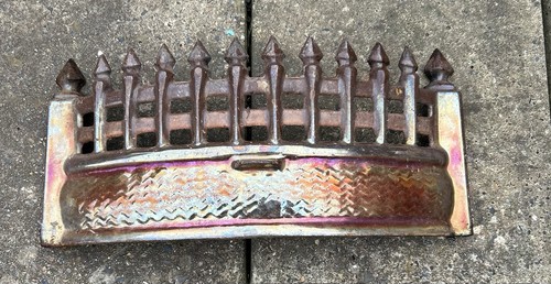 Vintage fireplace fret - vintage,