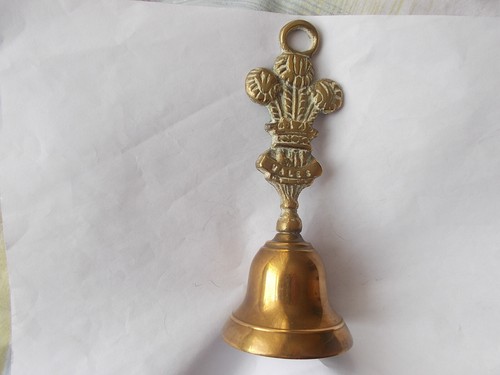 Brass bell depicting prince - depicting,