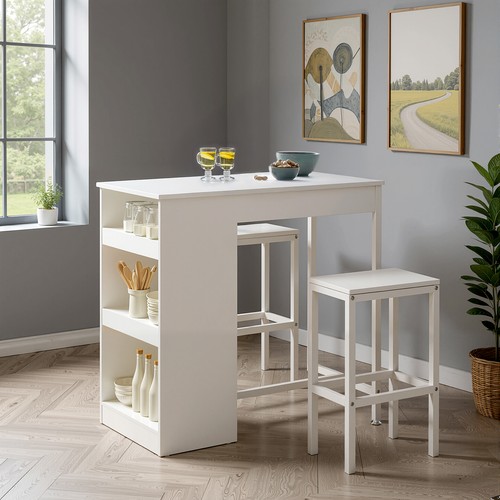 3pcs breakfast bar table - breakfast, and