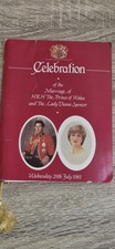 VINTAGE Wm YOUNGER'S INNS MENU ( CELEBRATION OF CHARLES AND DIANA'S WEDDING)1981