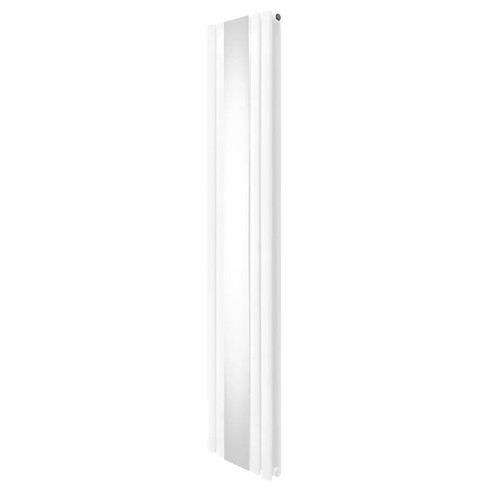 Oval panel radiator with - panel,