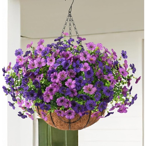 Artificial hanging flowers - artificial,