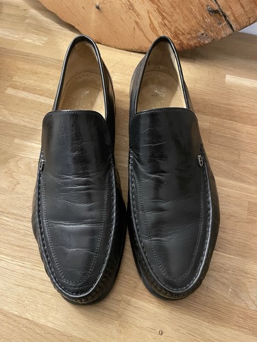 Loake mens black - loake, loafers