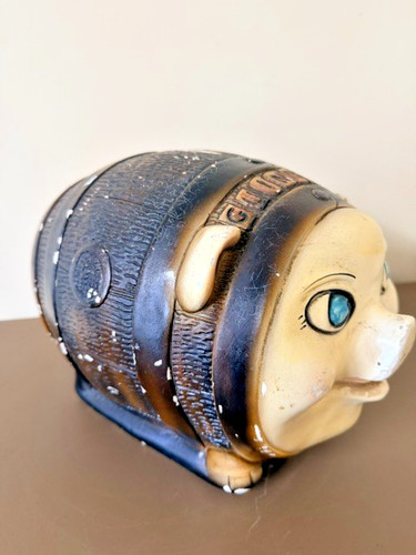 Vintage guinness piggy - guinness, bank-
