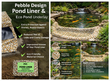 Pebble Effect Pond Liner