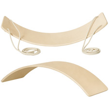 HOMCOM Wood Wobble Board W/